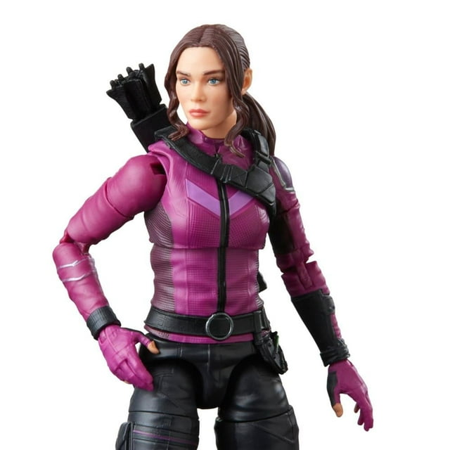 Figura Kate Bishop Hasbro Marvel Legends Series 6 Pulgadas Morado