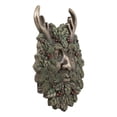 thumbnail image 3 of Ebros Gift The Horned God Winter Season Greenman Pan Wall Decor Plaque 7"Wide Decorative Sculpture, 3 of 4