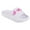 White, variant on FOAMWALK Girls' Sandals – Kids Platform Slippers, Comfy Slipper Slide Sandals for Girls (Little Kid/Big Kid)