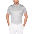 thumbnail image 1 of Polo de rugby a rayas PGA Tour para hombre gris XXL, 1 of 1
