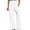 White, variant on BUWTTER Women's Pants High Waist Wide Leg Casual Trousers Soft Stretch Palazzo with Pockets Comfortable Everyday Wear Slacks for Women White L
