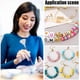 thumbnail image 5 of Kit de 4 embudos para abalorios, embudo transparente para abalorios, kit para hacer pulseras y collares de abalorios, kit para hacer joyas, kit de herramientas para abalorios, 5 of 5