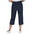 thumbnail image 2 of Alfred Dunner Womens Relaxed Denim Capri, 2 of 6