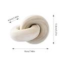 thumbnail image 3 of XIBUFE 2026 New Wood Knot Decor Natural-Coffee Table Decor,Small Shelf Decor Accents,Bookshelf Decor,Mantle Decor,Entry Table Decor,Decorative Objects for Modern Home Living Room,Decor for Office, 3 of 7
