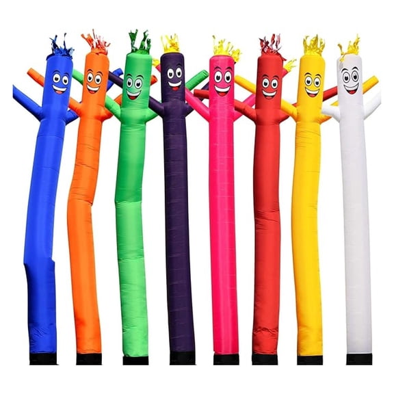Inflatable Tube Attachment- 20 Feet Tall Wacky Inflatable Tube Guy (Blower Not Included) -