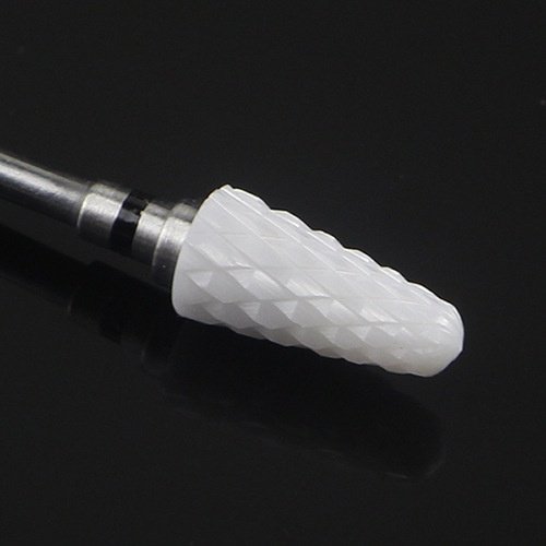 Juego de brocas de cerámica para uñas, accesorios para máquina de manicura profesional, herramientas eléctricas para decoración de uñas acrílicas, tamaño 3/32" Deng Xun unisex