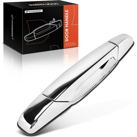 A-Premium - Front Passenger Side Exterior Door Handle - Compatible with Chevy, GMC & Cadillac Models - 2007-2014 - Silverado, Sierra, Tahoe, Suburban, Avalanche, Yukon - Replace# 15915150, 22738722