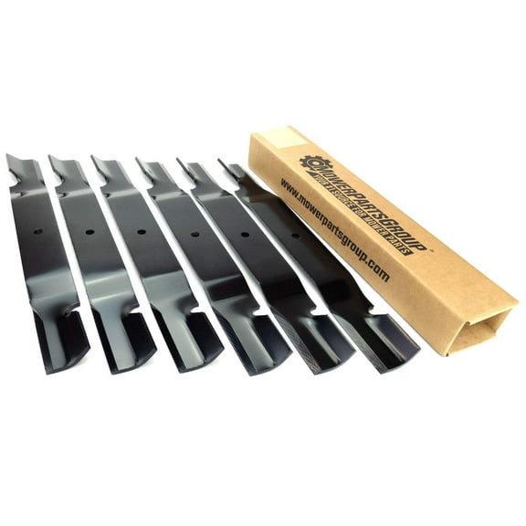 (6) Heavy Duty Blades Compatible With Grasshopper 61" 320243 320245