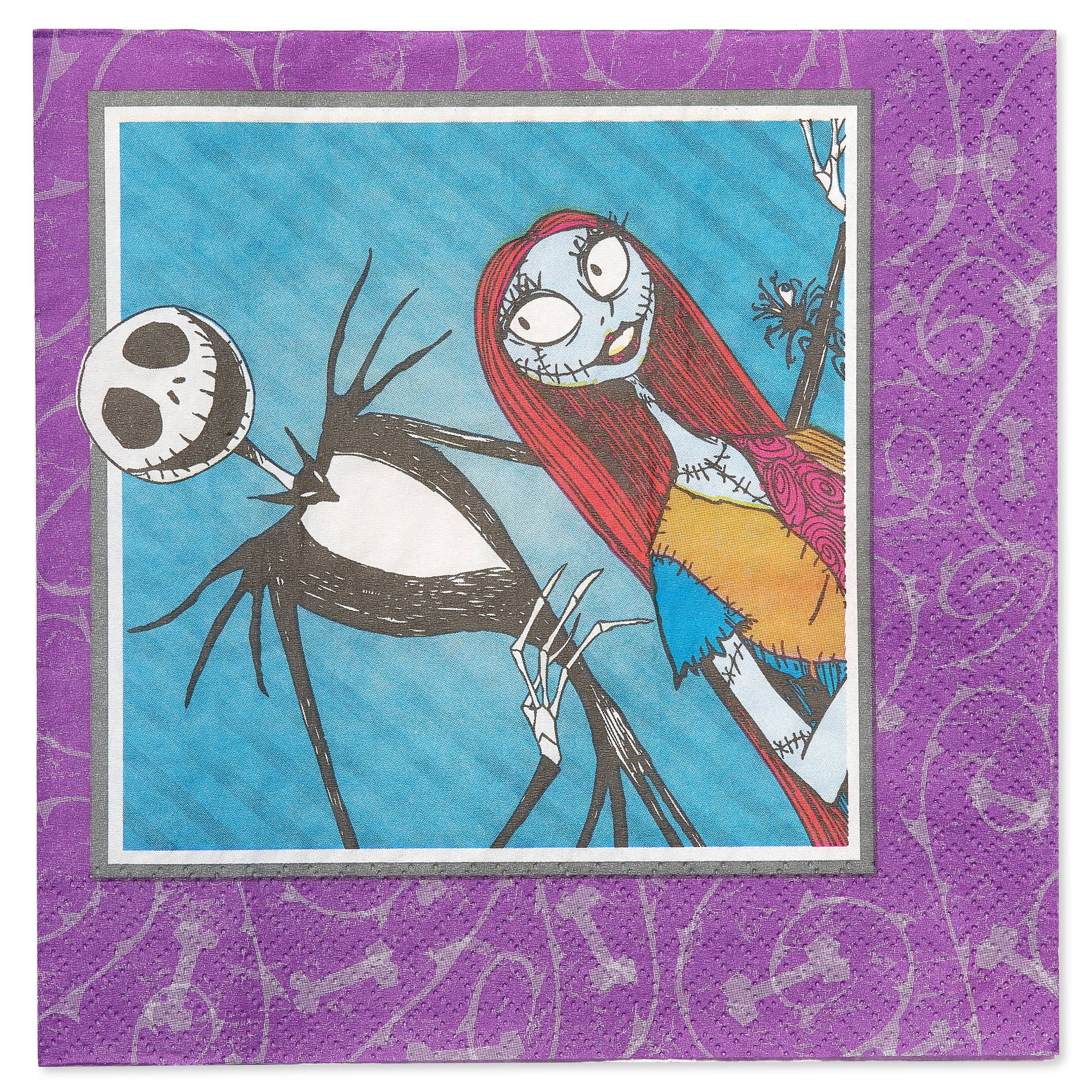 Nightmare Before Christmas Lunch Napkins, 8ct