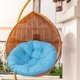 thumbnail image 1 of Cojín colgante para silla, cómodo cojín de suelo para patio, balcón y sala de estar. Azul, 1 of 8