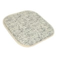 thumbnail image 4 of Broadway Memory Foam No Slip Back 16 x 16 Chair Pad Cushion 12 Pack - Cream-Blue, 4 of 6