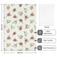thumbnail image 2 of 2 Pcs Pioneer Flower Floral Print Pattern Kitchen Towels, Funny Microfiber Dish Towel Set, 18" X 26" Tea Towels, 2 of 6