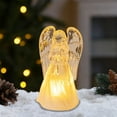 thumbnail image 6 of LED Light-Up Acrylic Angel Ornaments - Crystal-Like Cherub Angelic Night Light, Festive Christmas Decoration, Sparkling Imitation Crystal Angel Ornament for Home, 6 of 6