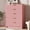 Pink 5 Drawers, variant on 5 Drawer Dresser for Bedroom - 41" Tall Vertical Modern Fluted Chest of Drawers with Golden Metal Handles, Multi-Function Home Organizer for Living Room, Entryway, Hallway