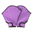 thumbnail image 2 of Guantes de natación palmeados Zulema 1 par de Guantes de buceo Morado S, 2 of 8