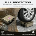 thumbnail image 3 of Lockable Handgun Case for Glock, TSA Gun Case for G17/G19/G20/G21/G22/G23/G31/G32/G37/G38/G43/G45, Waterproof Gun Case with Foam, Pistol Case for Transport & Storage, 3 of 6