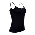 thumbnail image 2 of Top George para Mujer, Negro Tirante Delgado Talla M, 2 of 4