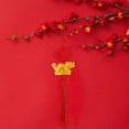 thumbnail image 5 of Pompotops 4-piece Set Of 2024 Chinese New Year Decorations Dragon Red Hanging Tassels Feng Shui Ornaments Chinese Knot Decoration To Attract Good Luck Wealth Chinese Knot, 5 of 7