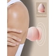 thumbnail image 4 of Fascia Ball Suction Cup Solid Silicone Sole Massage Hedgehog Peanut Ball Yoga Relaxation Shoulde  Back and Waist Massager (Pink), 4 of 7
