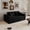 Black + Foam + Foam + 2 Seat, variant on 141.73*70.87"Modular sectional sofa seat,Upholstered compressed couch for living room,Bedroom,Apartment,No assembly required,6 PC free combination,Plush corduroy fabric,BLACK
