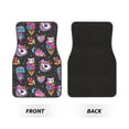thumbnail image 2 of Lsque Tapis de Sol 4 Pcs Imprimé Licorne Arc-en-Ciel et Chat, Doublures en Caoutchouc Résistantes, Design Antidérapant, Protection Automobile Toutes Saisons, Véhicules, Voitures, Camions et SUV, 2 of 7