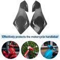 thumbnail image 3 of Motocross Handguards for Motorcycle Use Black Plastic Stable and Durable 2pcs, 3 of 8