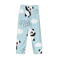 thumbnail image 5 of Daiia Cute Panda Bear Men's Sleep Pant with Pockets and Drawstring,Pajama Pants-Large, 5 of 9