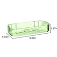 thumbnail image 3 of Hiroekza Large Capacity Shower Shelf, Wall Mounted Shower Caddy, Plastic Shower Storage, Bathroom Shelves for Bathroom, Bedroom, 1-Tier Rust-Resistant Bathroom Organizer, 3 of 5
