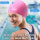 thumbnail image 2 of Capa Baño Natación Silicona 4 Piezas Impermeable para Corto/largo () Rosa, 2 of 9