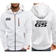 thumbnail image 5 of Sudadera con capucha y cremallera para hombre GS R1200, moda, aventura en motocicleta, R1200 GS, sudadera GS, R 650, 800, 1150, 1200, sudadera con capucha con bandera de F1 para hombre, 5 of 5