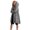 Grey, variant on Long Hoodies for Women 2025 Long Sleeve Zip Up Hooded Sweatshirt with Pockets and Back Zipper Jacket Coat