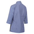 thumbnail image 4 of Regatta - Blusa Nimis V Flores Manga 3/4 para Mujer (Vaquero Dusty), 4 of 6