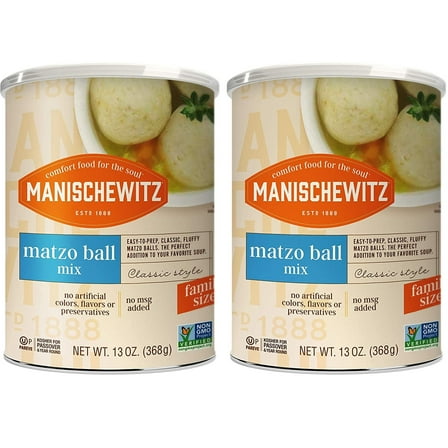 Manischewitz Family Size Matzo Ball Mix 13oz 2 Pack