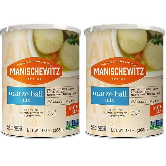 Manischewitz Family Size Matzo Ball Mix 13oz 2 Pack