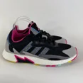 thumbnail image 2 of Ad-id-as Tresc Run Sneakers Men 9 Black Pink Low Top Athletic Running Shoes EG5023, 2 of 6