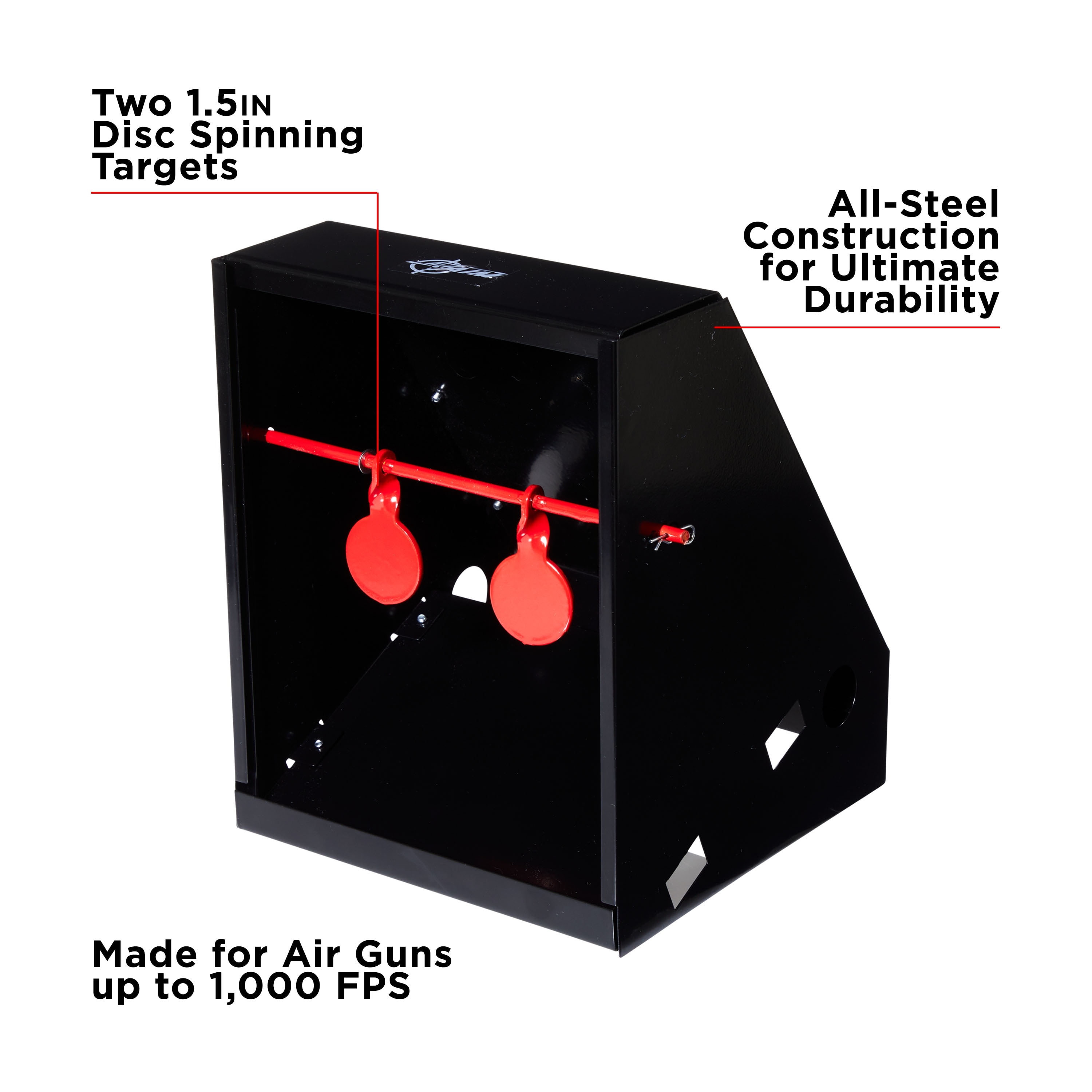 GearOZ Spinning Airsoft Target, 18x9, Pellet Gun Targets, Air