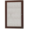 thumbnail image 6 of Aarco Products ODCCW2418R 1-Door Aluminum Frame Wood Look - Cherry, 6 of 7