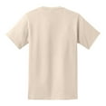 thumbnail image 2 of Mens Essential Cotton T Shirt with Pocket Natural 4XL, 2 of 6