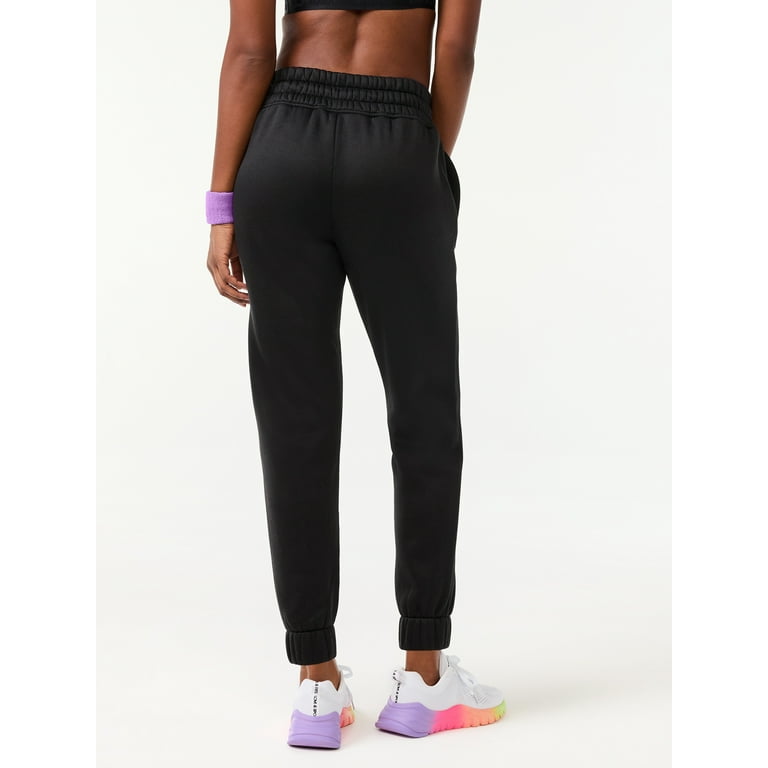 Love Sports Women s Fleece Jogger Sweatpants Walmart