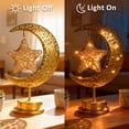 thumbnail image 5 of Decorations for Home 2026, Crescent Moon and Star Lamp for  Decor, USB or Battery Powered Lights for Party Home Decor, Gifts for Friends Family, 5 of 7