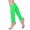 Fluorescent Green, variant on 80s 90s Leg Warmers for Women, Neon Ribbed Leg Socks, Stylish Accessories for Inspired Outfits for Yoga,Running,Hiking