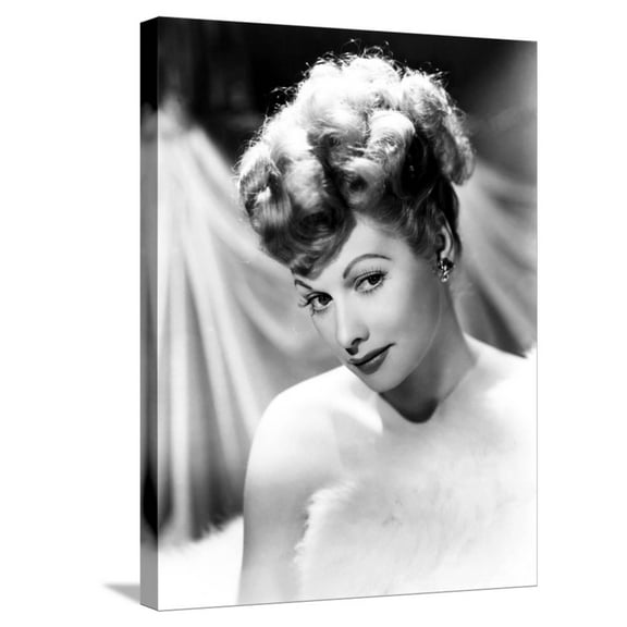 Art.com Lucille Ball, Ca. Mid-1940s Stretched Canvas Print Wall Art, 18" x 24"