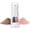 Cream, variant on COOK WITH COLOR 2-in-1 Rechargeable Salt and Pepper Shakers, Electric Salt and Pepper Grinder Set, Blush