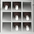 thumbnail image 5 of Castle Place Rustic Sideboard Buffet Cabinet, White, 5 of 10
