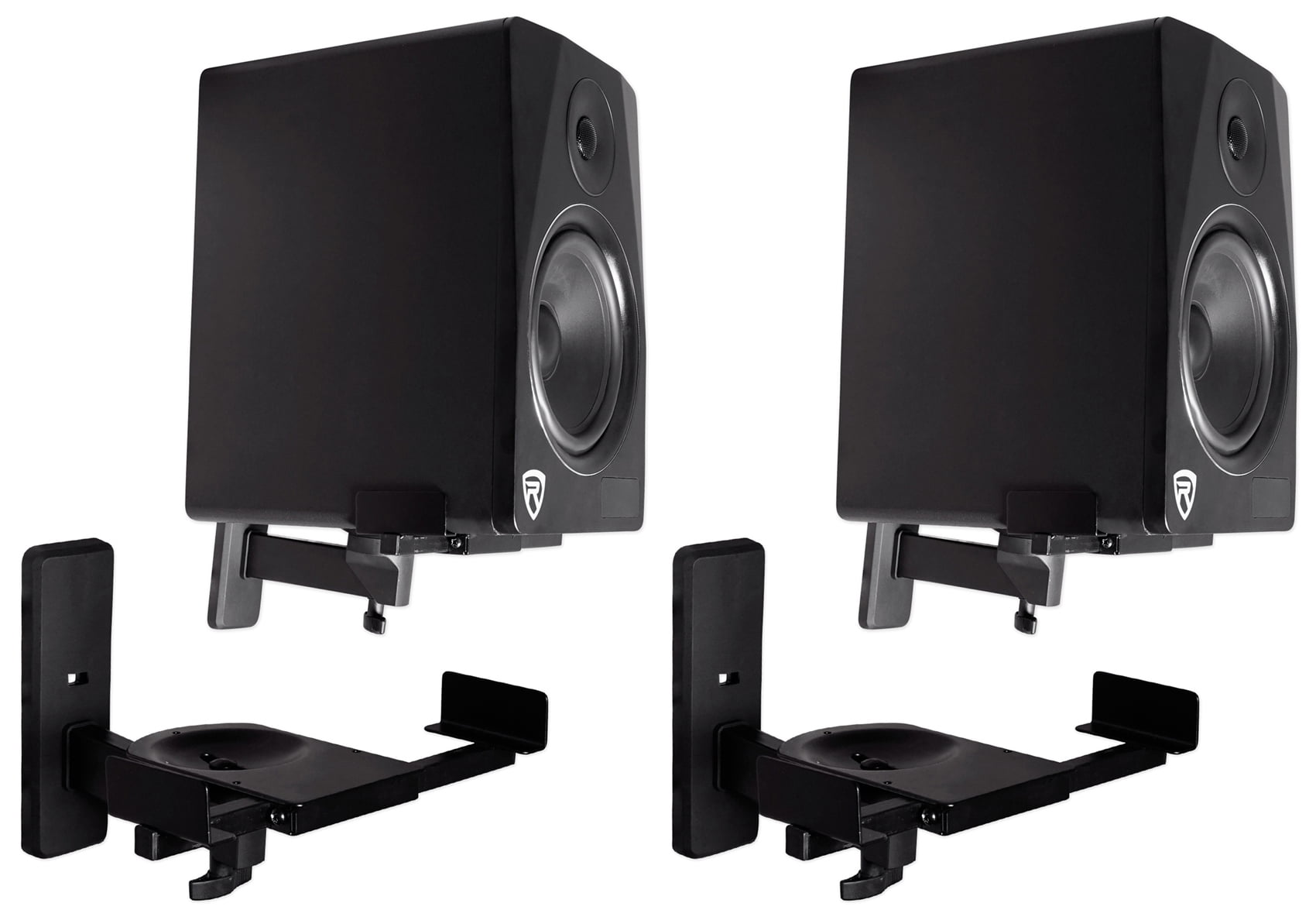 Pair Wall Mount Swivel Brackets For Klipsch Rb 51 Ii Bookshelf