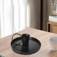 thumbnail image 4 of Paquete De 3x1 Portavelas De Taza De Té Simple, Portavelas, Decoración De Mesa Para El Hogar, Negro SM SunniMix porta vela, 4 of 7
