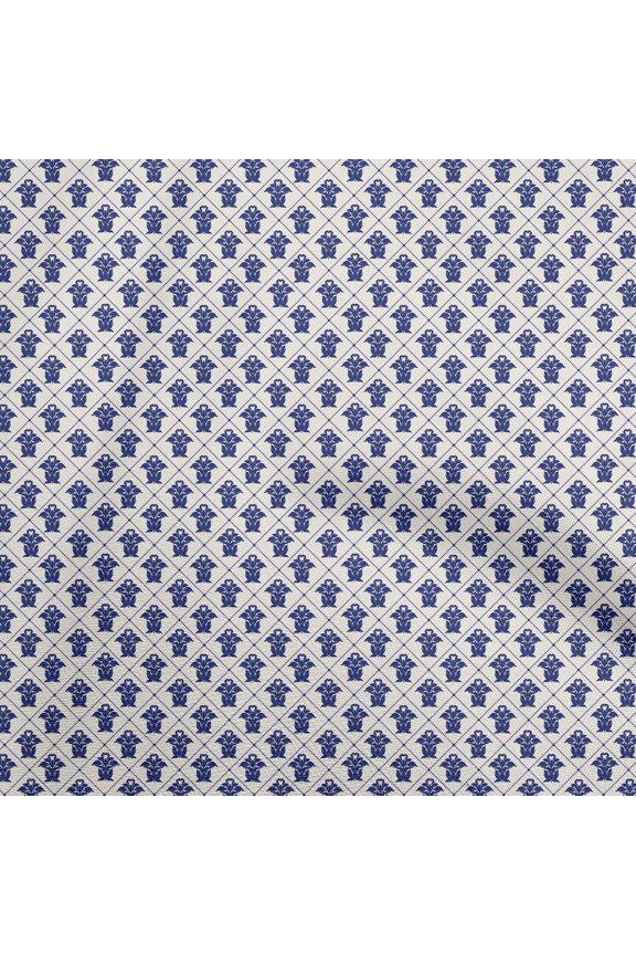 Cotton Silk Off White Fabric Block Sewing Craft Projects Fabric Prints By Yard 42 Inch Wide-B4