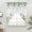 White, variant on Eucalyptus Leaves Swag Valances for Windows, Kitchen Window Curtains Over Sink, Daisy Flower Spring Watercolor Country Floral Bee Window Treatment Curtains for Living Room/Bedroom 2 Panel 36"x45"