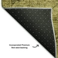 thumbnail image 3 of Addison Rugs Mayfield Washable Traditional Oriental Gold Rectangle Rug, 8' x 10', 3 of 6