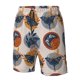 thumbnail image 4 of Fotbe Vintage Botanical Butterfly Art Trajes de Baño Estampados para Hombre, Shorts de Verano de Secado Rápido, Ropa de Playa, Bañadores-3X-Large, 4 of 6
